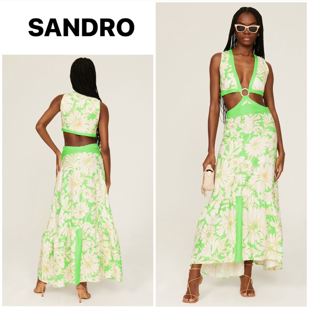 Sandro ~ Ludmila Cutout Dress - Picture 1 of 13